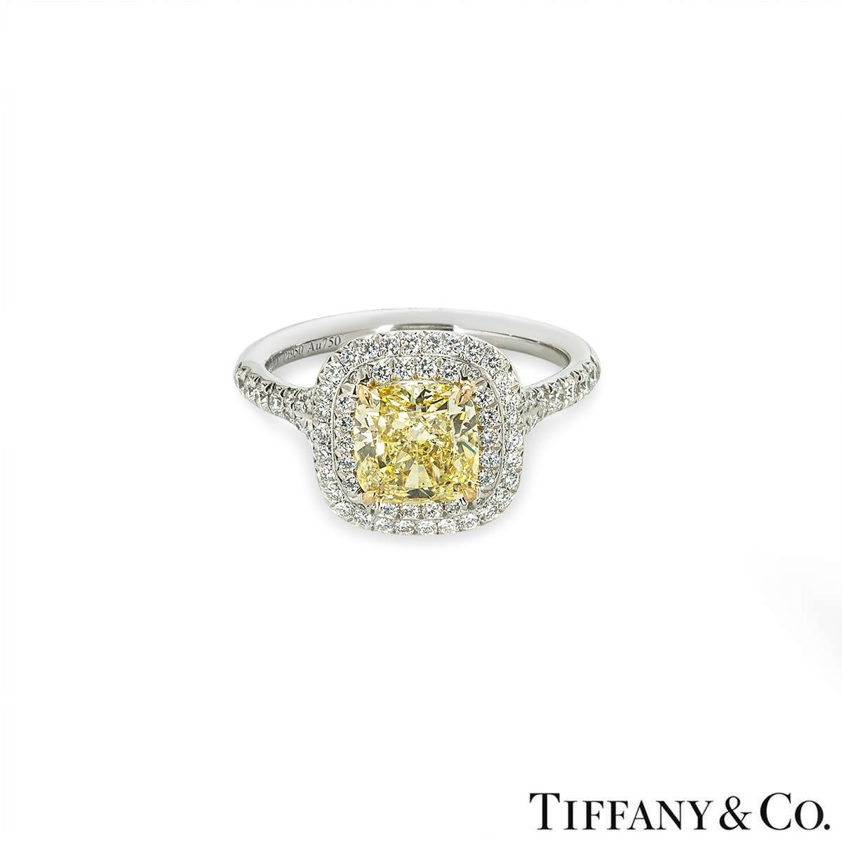 yellow diamond ring tiffany