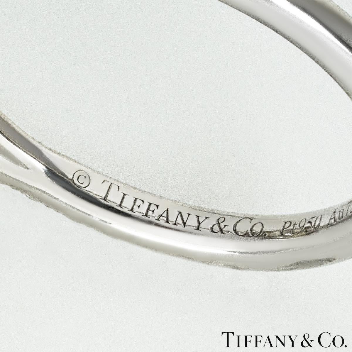 Women's Tiffany & Co. Soleste Fancy Intense Yellow Diamond Ring 1.63ct For Sale