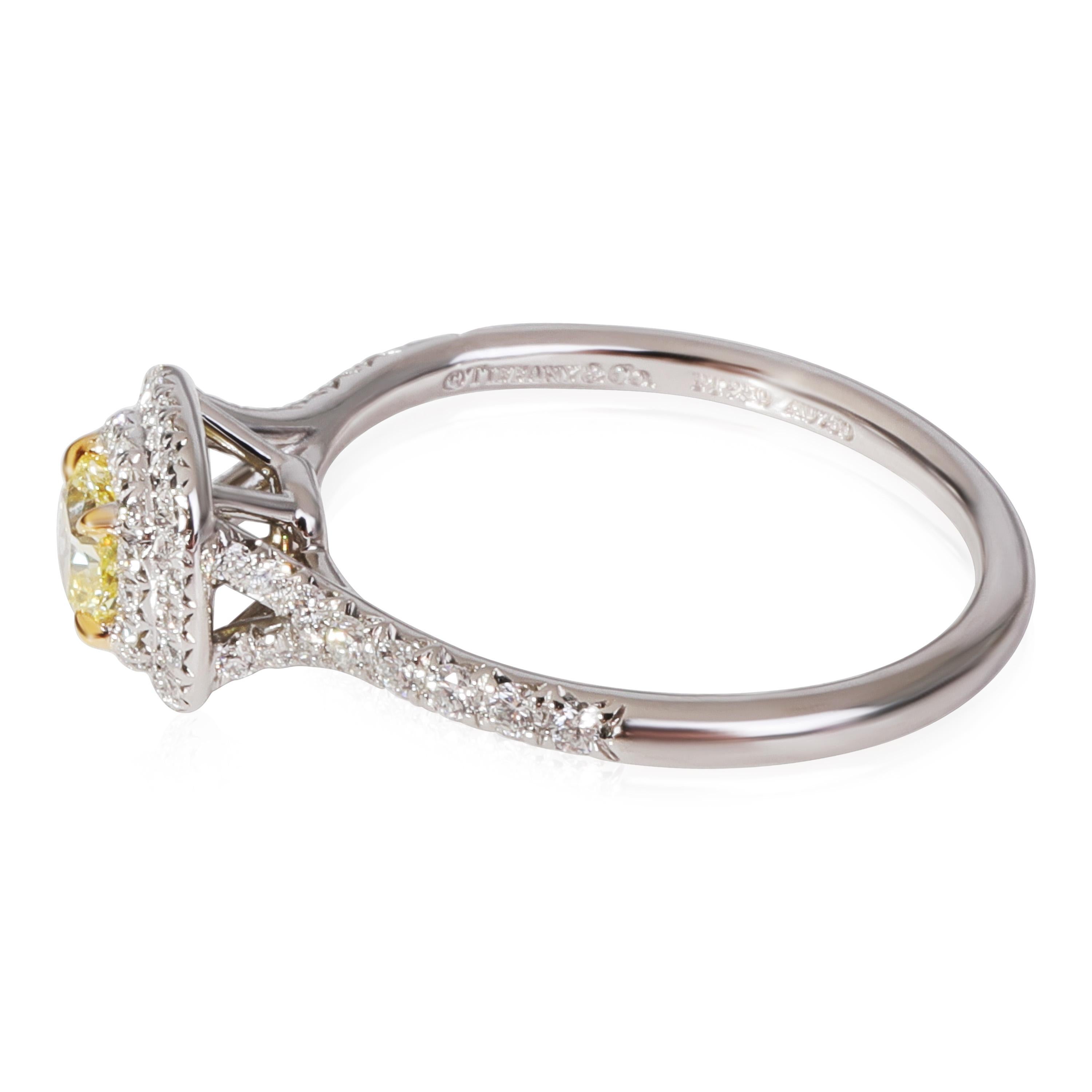 tiffany soleste yellow diamond ring