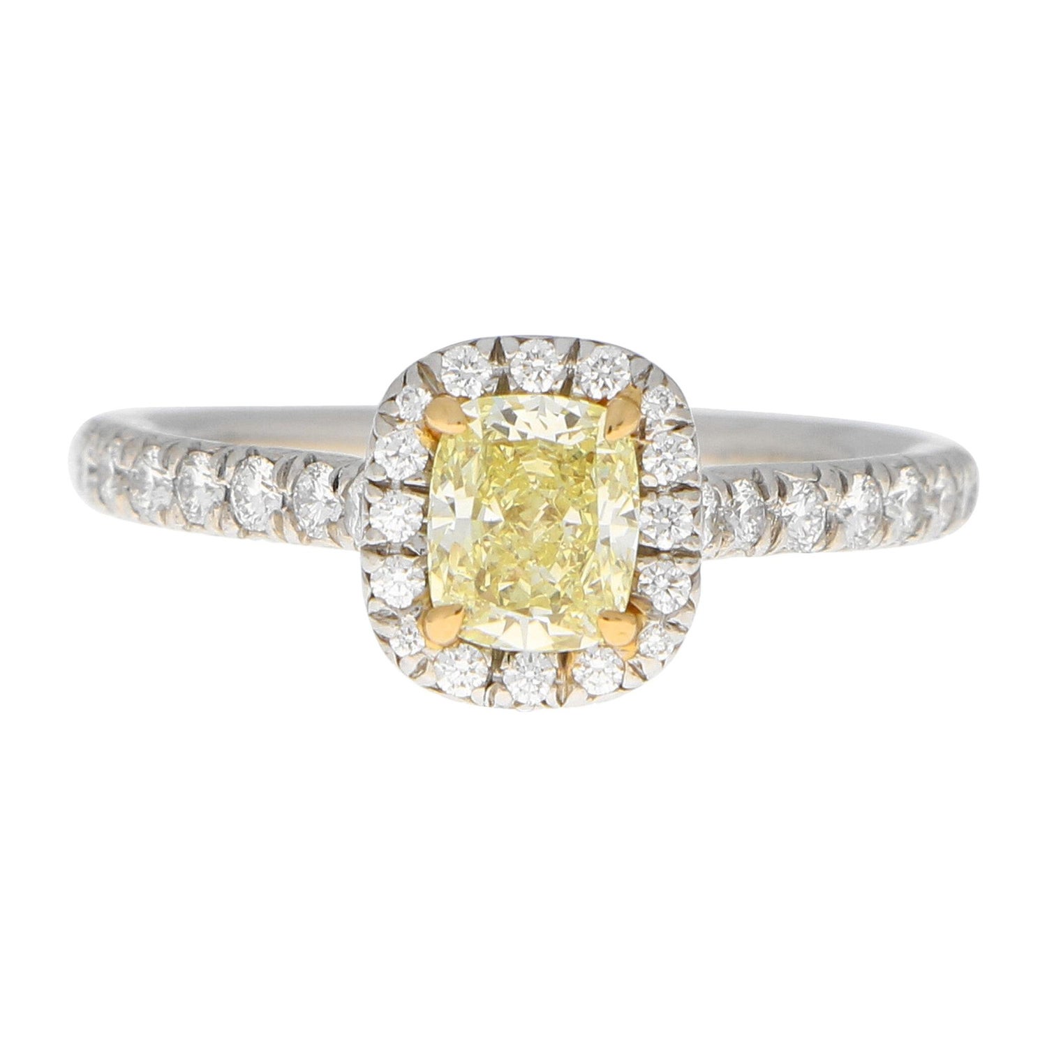 Tiffany and Co. Soleste Diamond Engagement Ring in Platinum E IF 0.57 CTW  For Sale at 1stDibs