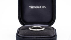 Tiffany & Co. Platinum Soleste Full Circle Diamond Band, 0.34 Ct Size 5.5 2mm