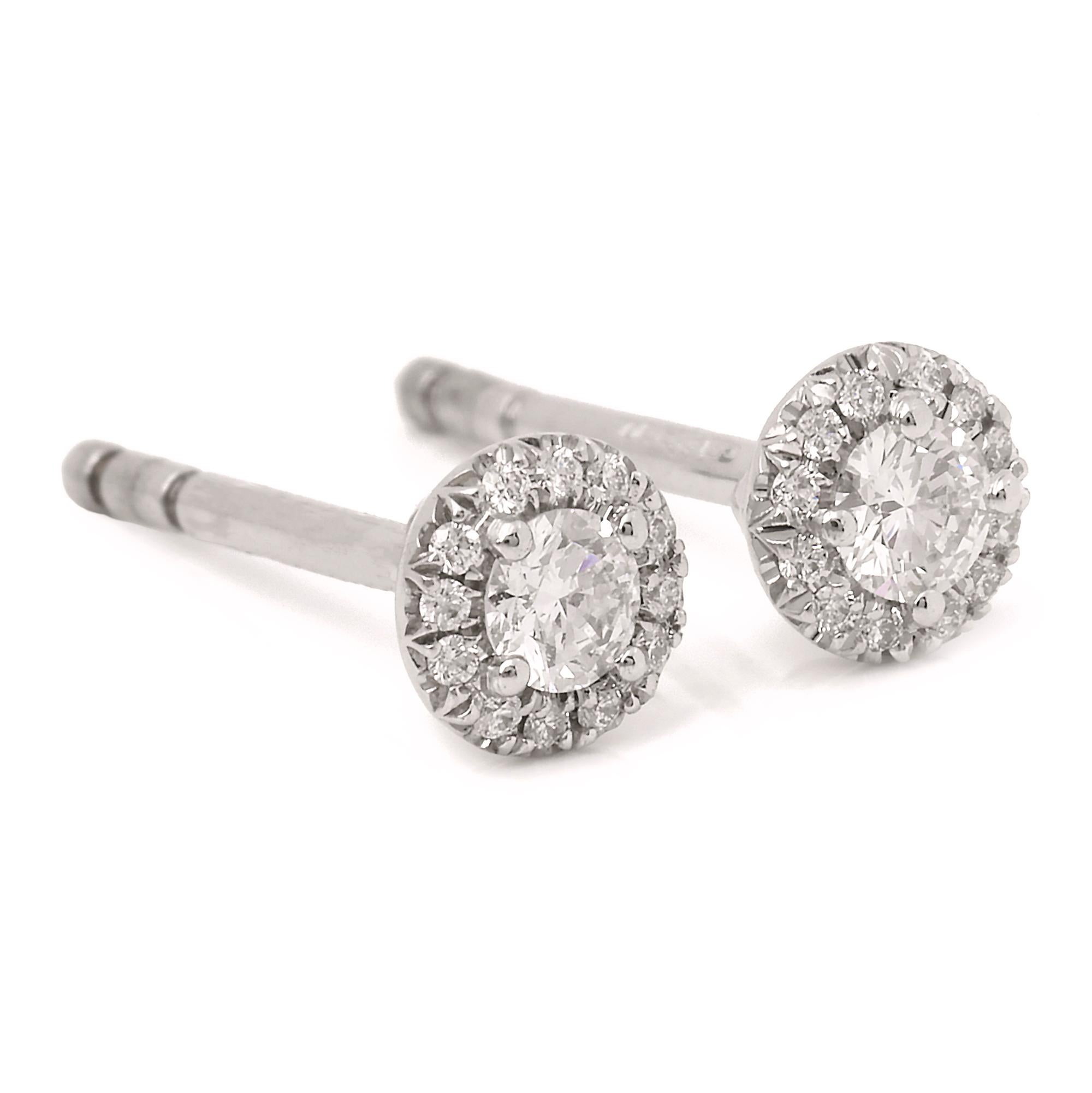 Tiffany & Co. Soleste Mini Earrings  In Excellent Condition In Bishop's Stortford, Hertfordshire