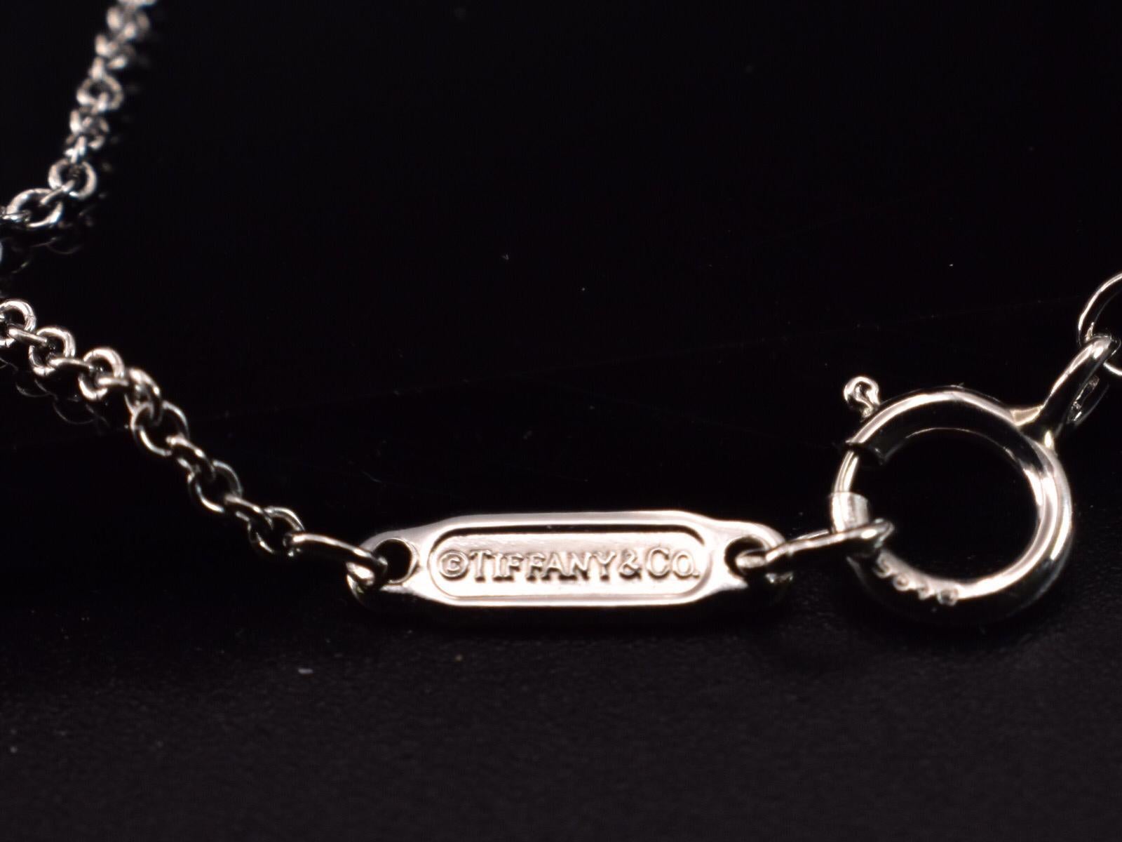 Pear Cut Tiffany Co Soleste Necklace with Tanzanite