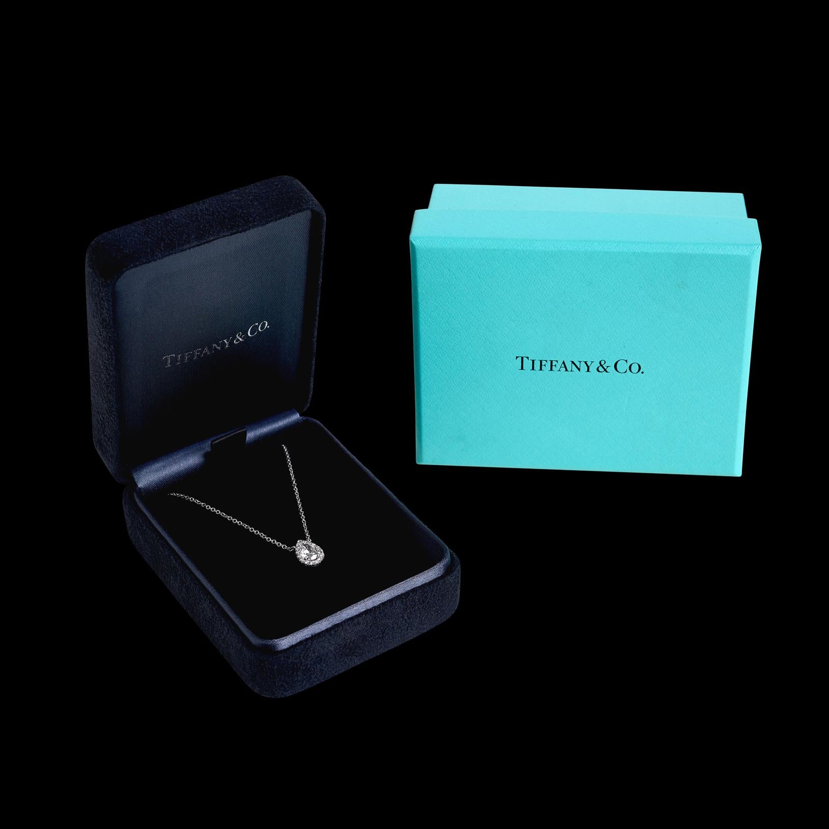 A piece to be treasured for a lifetime, and then passed down to the next generation. This gorgeous pendant necklace from Tiffany & Co's 