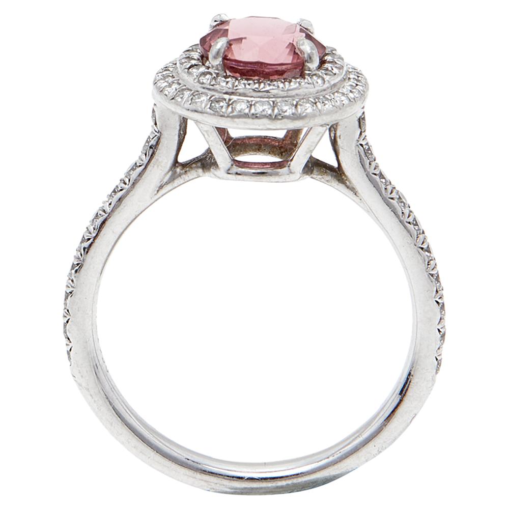 pink tourmaline ring tiffany