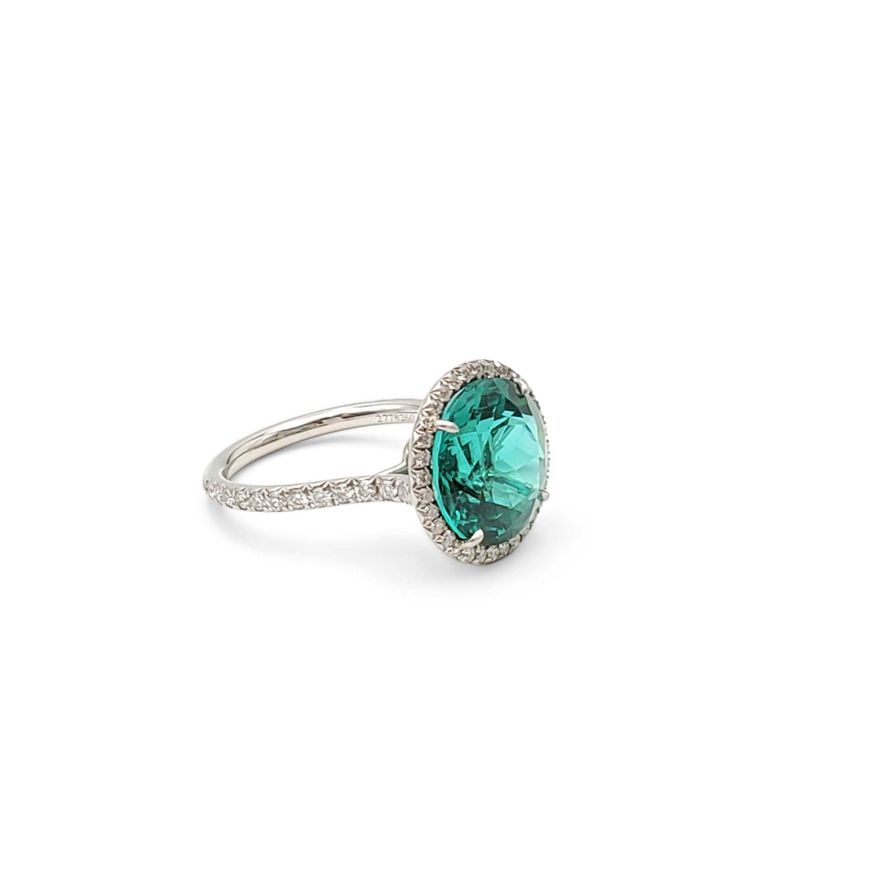 green tourmaline ring tiffany