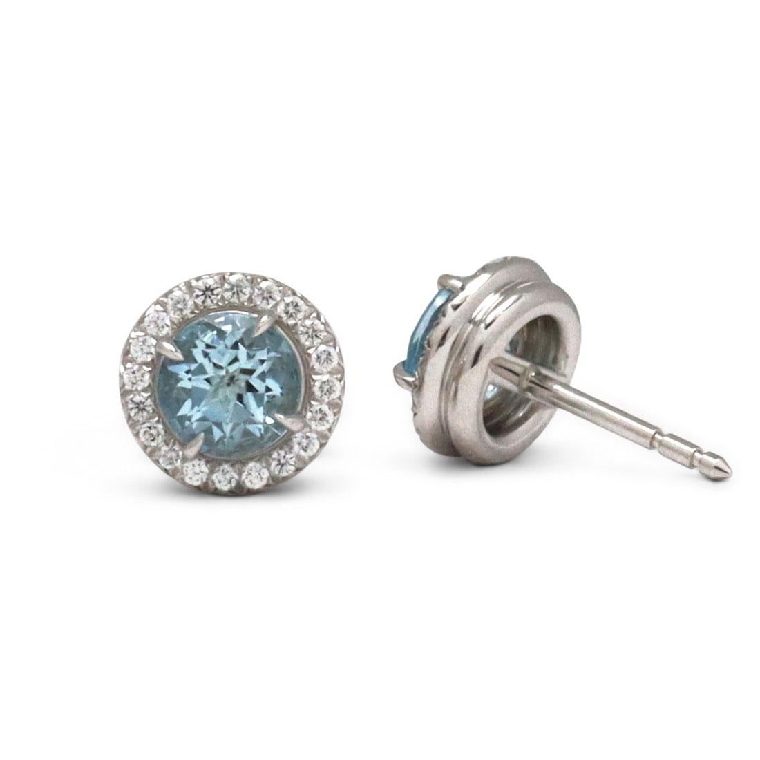 tiffany soleste aquamarine earrings