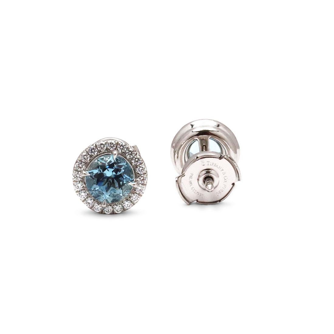 aquamarine earrings tiffany