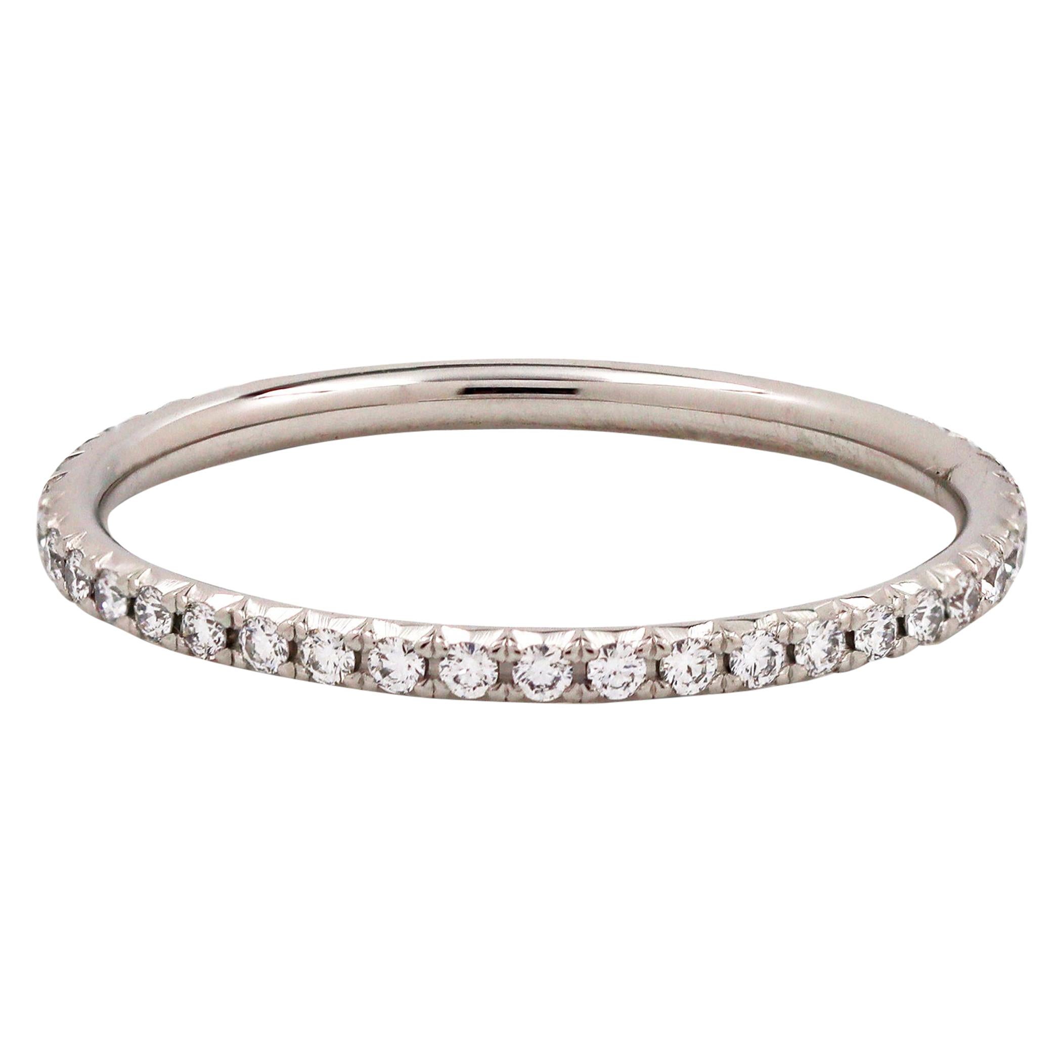 Tiffany & Co. Soleste Platinum Diamond Eternity Band