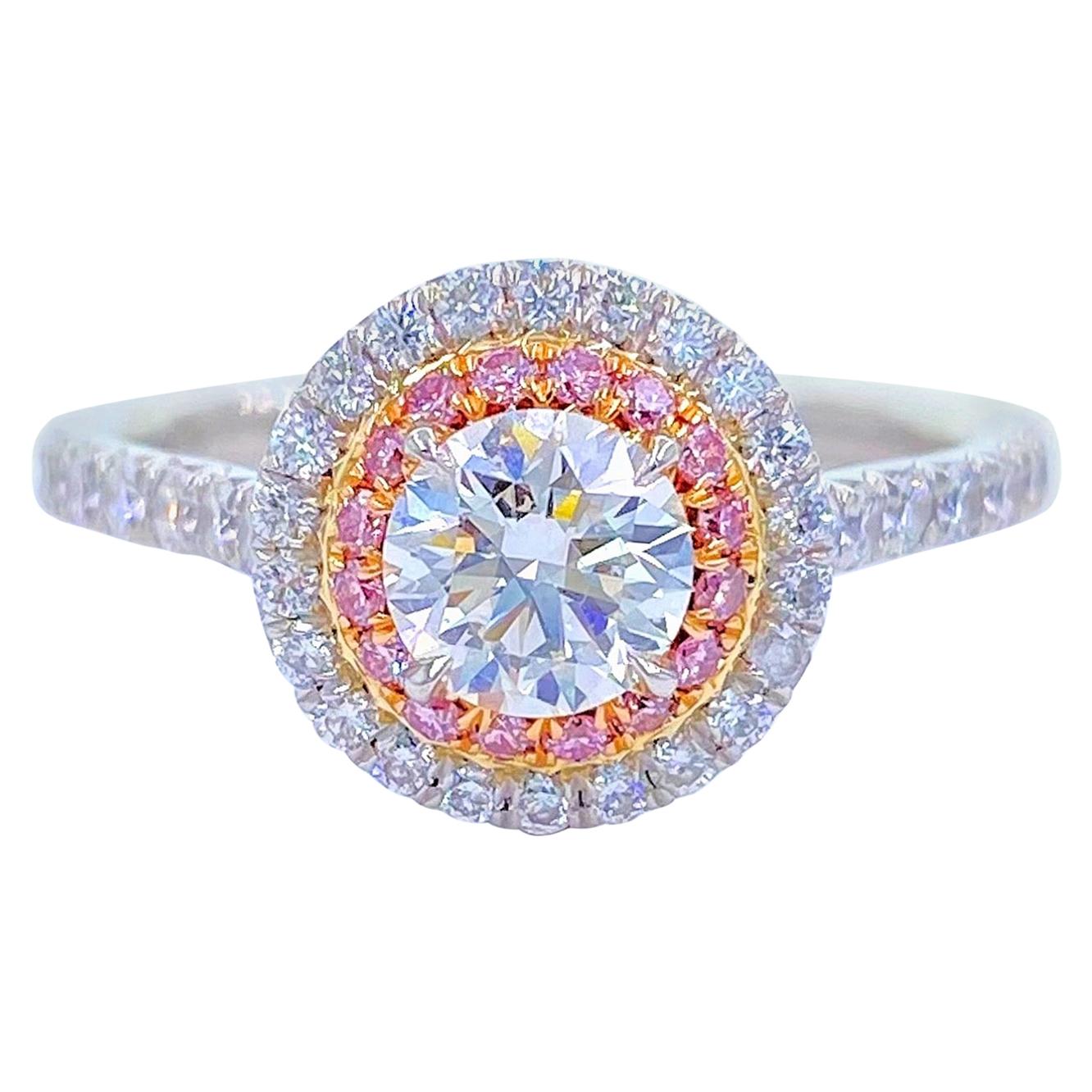 tiffany pink engagement ring