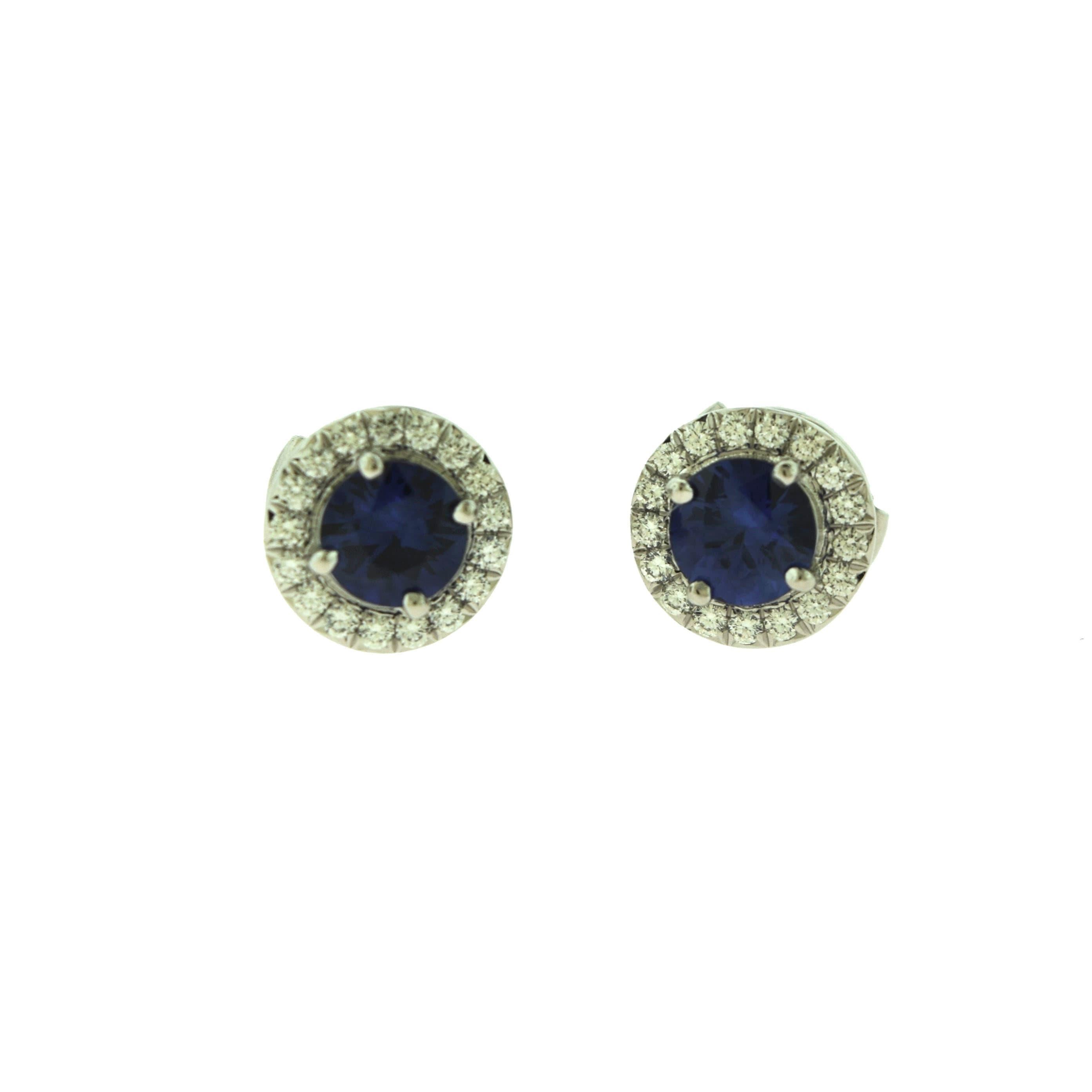 Tiffany & Co. Soleste Sapphire & Diamond Pendant & Earring Platinum 2-Piece Set 1