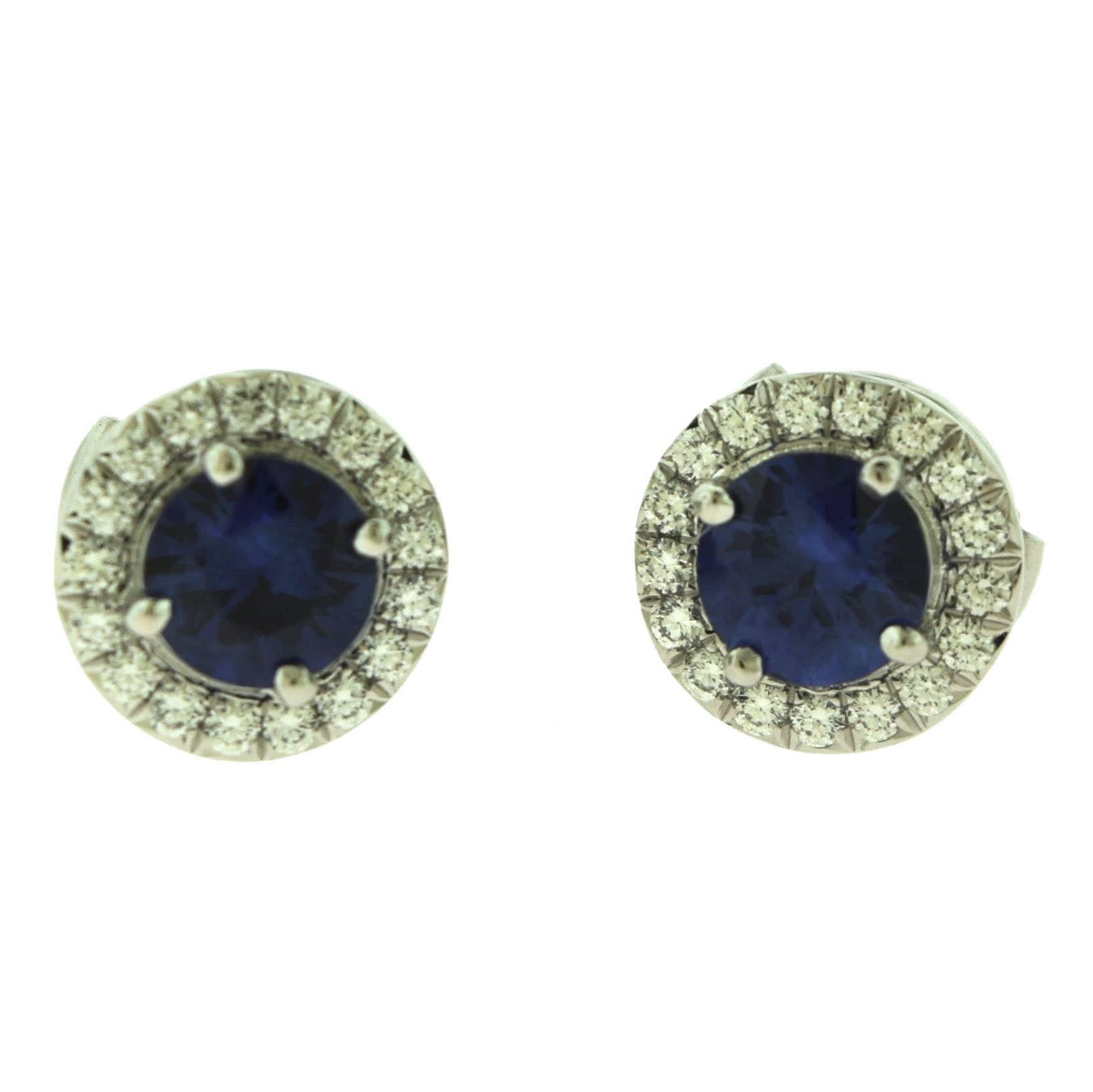 Tiffany & Co. Soleste Sapphire & Diamond Pendant & Earring Platinum 2-Piece Set 2