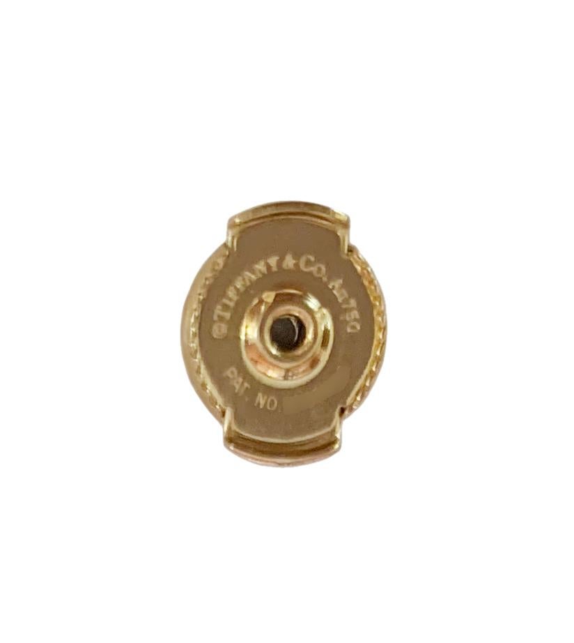 Tiffany & Co. Soleste Stud Diamonds Earrings in 18k Yellow Gold In Excellent Condition For Sale In New York, NY