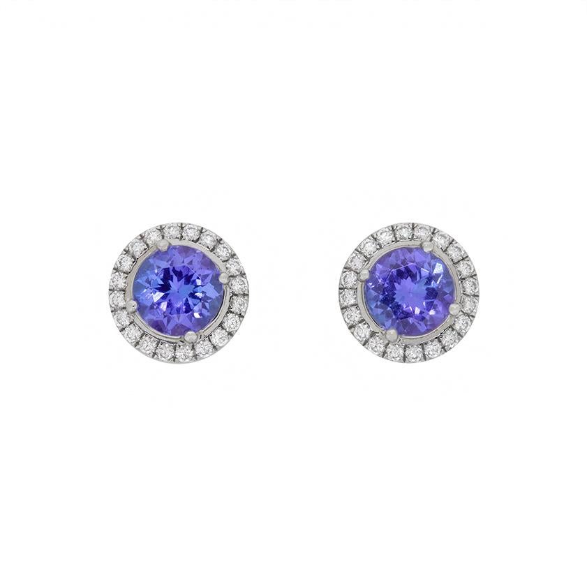 tanzanite earrings tiffany