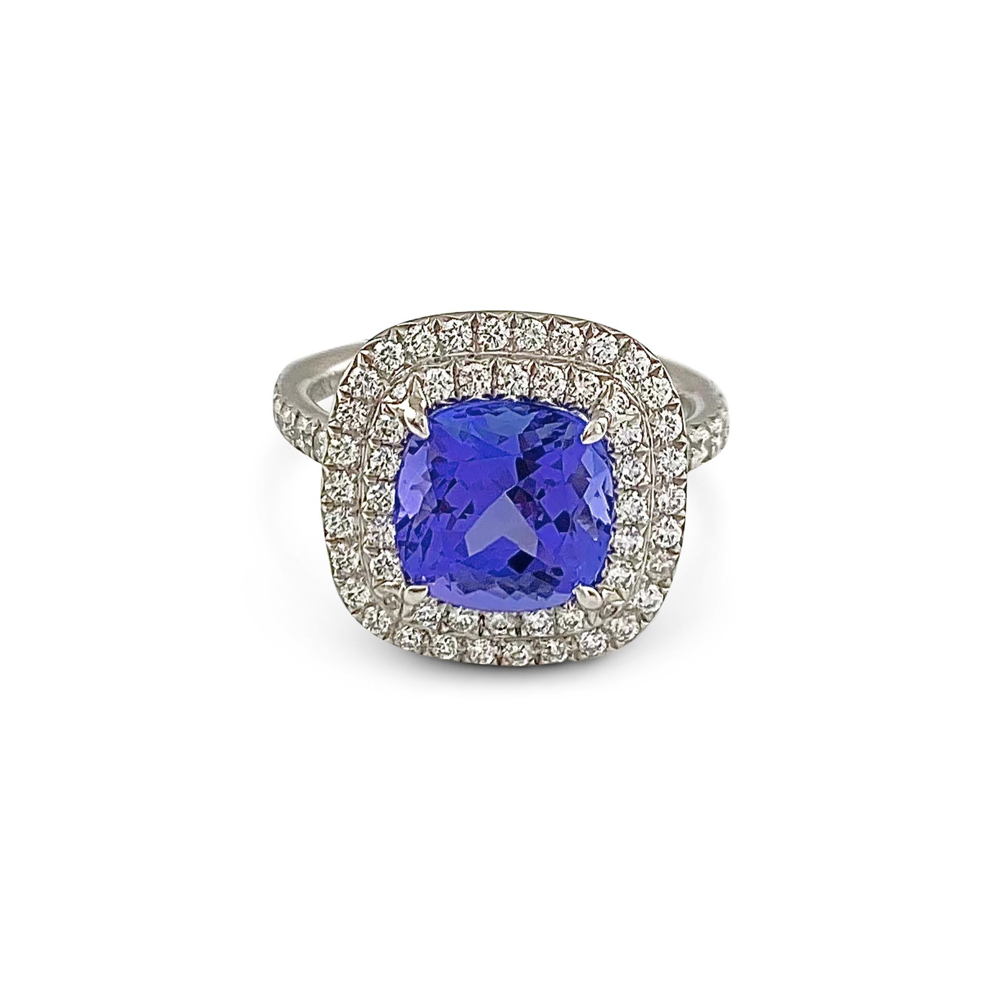 tiffany soleste tanzanite ring