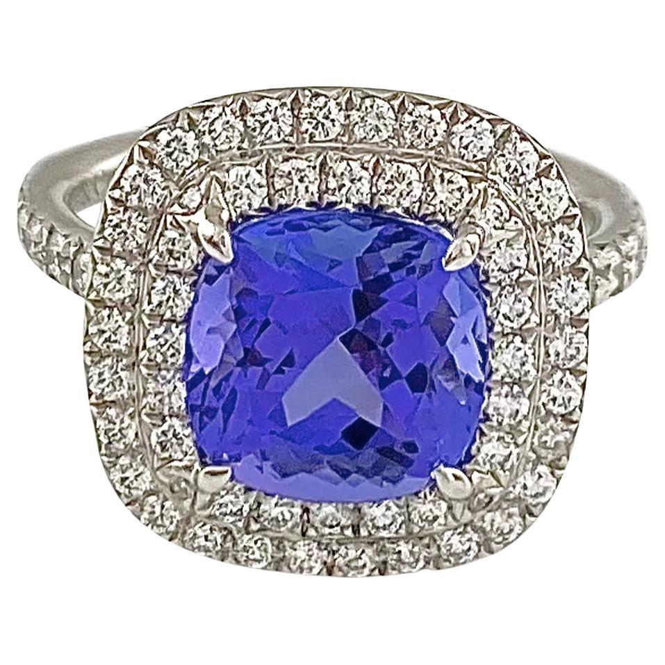 Tiffany & Co. Soleste Tanzanite and Diamond Ring