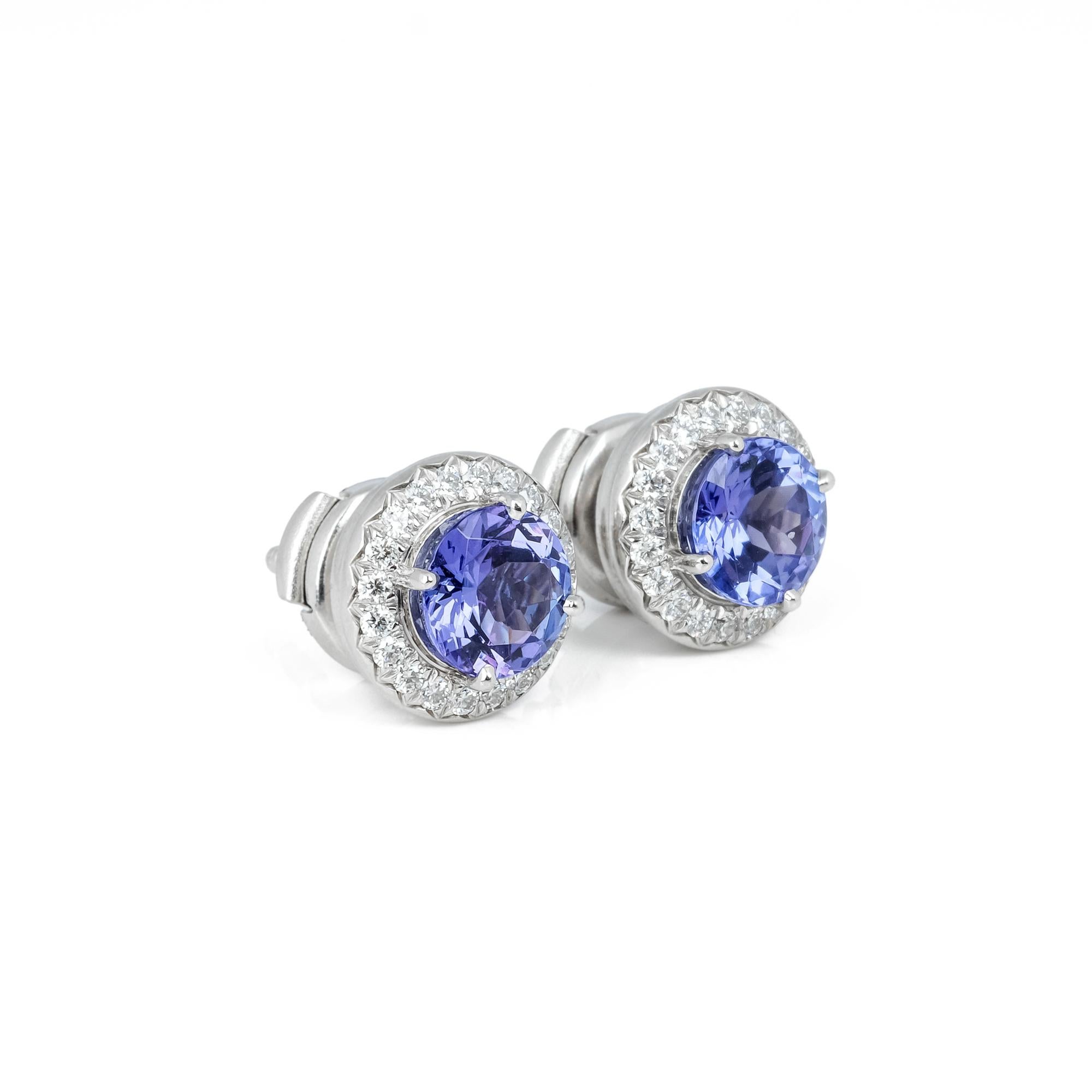 Contemporary Tiffany & Co Soleste Tanzanite Earrings