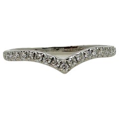 Tiffany & Co. Anello Soleste V con diamanti 0,17n tcw in platino misura 6,75