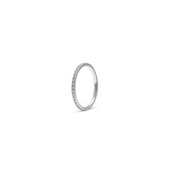 Tiffany & Co. Soleste White Gold Diamond Eternity Band