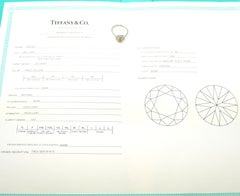 Tiffany & Co. Soleste Yellow and White Diamond Platinum White Gold Ring
