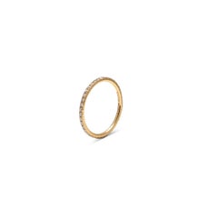 Tiffany & Co. Soleste Gelbgold Diamant Eternity Band
