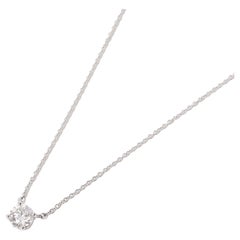 Tiffany & Co. Solitaire 0.62ct Diamond Pendant