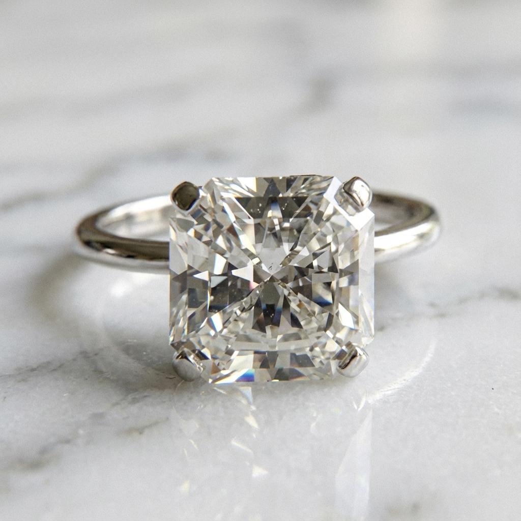 Tiffany & Co. Bague de fiançailles solitaire en platine de 2,66 carats Excellent état - En vente à Chicago, IL