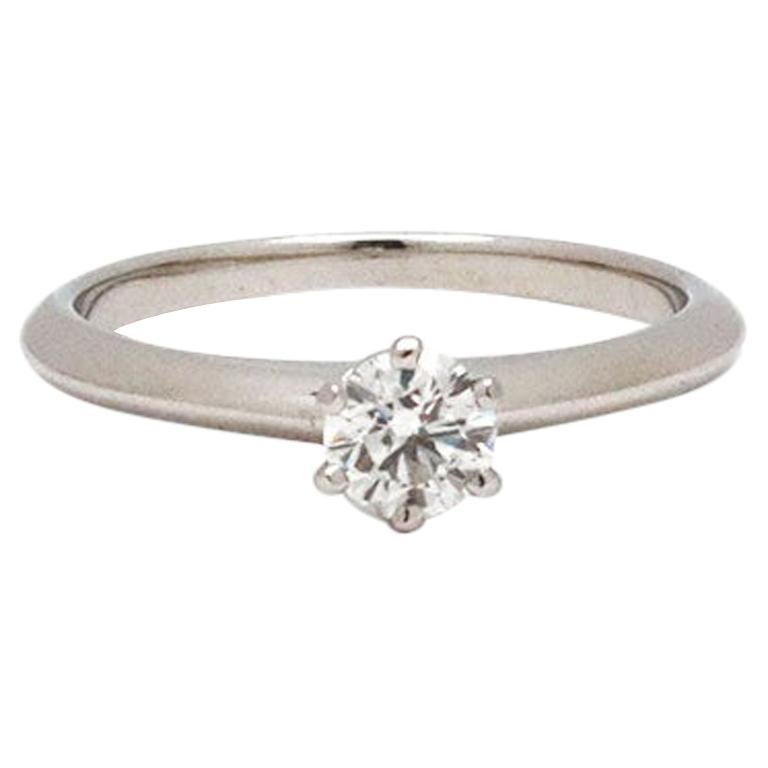 Tiffany & Co. Solitaire Diamond Engagement Ring