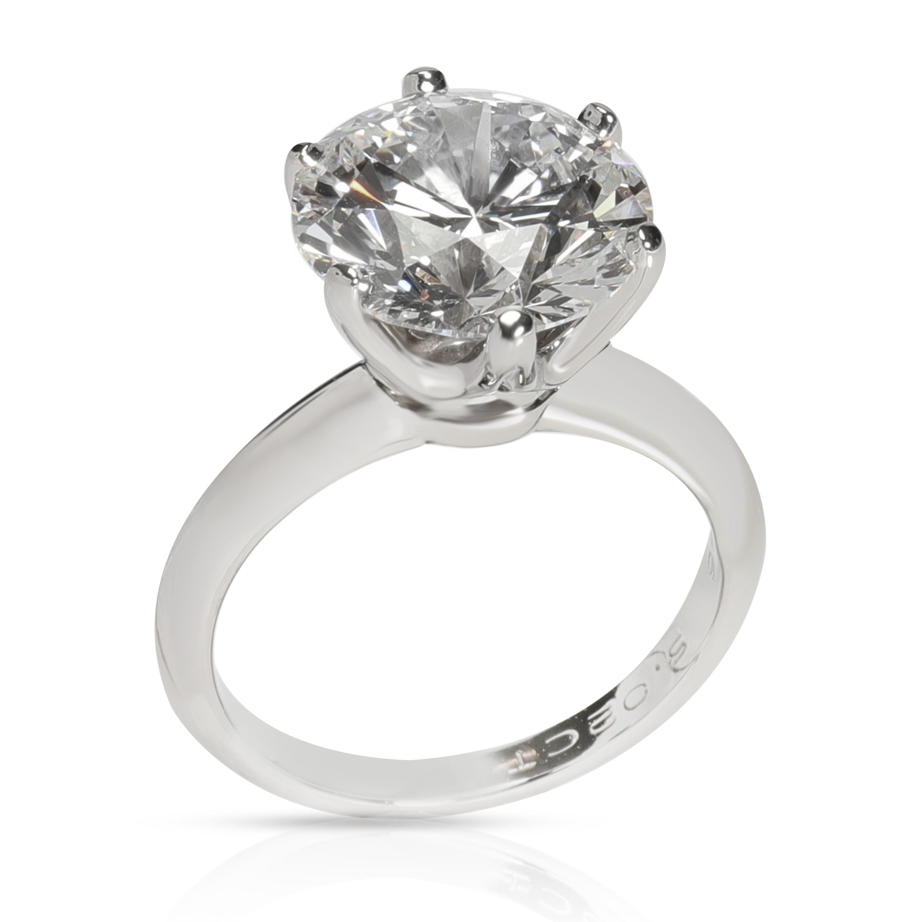 Tiffany & Co. Solitaire Diamond Engagement Ring in Platinum D VS1 5.02 CT
SKU: 106943

Retails for $647,000. In excellent condition and recently polished. Ring size is 6. Comes with the original Tiffany box and papers.

Brand: Tiffany &