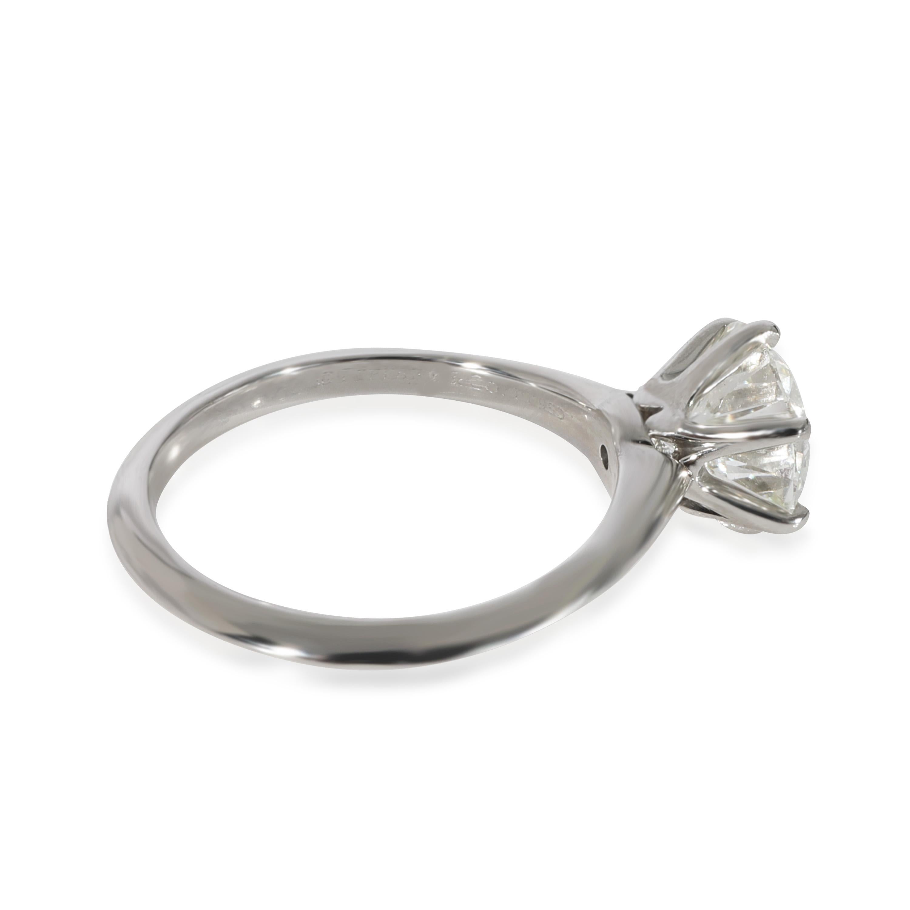Tiffany & Co. Diamant solitaire  Engagement  Sonneries  Platine I VS1 2,17 carats Excellent état - En vente à New York, NY