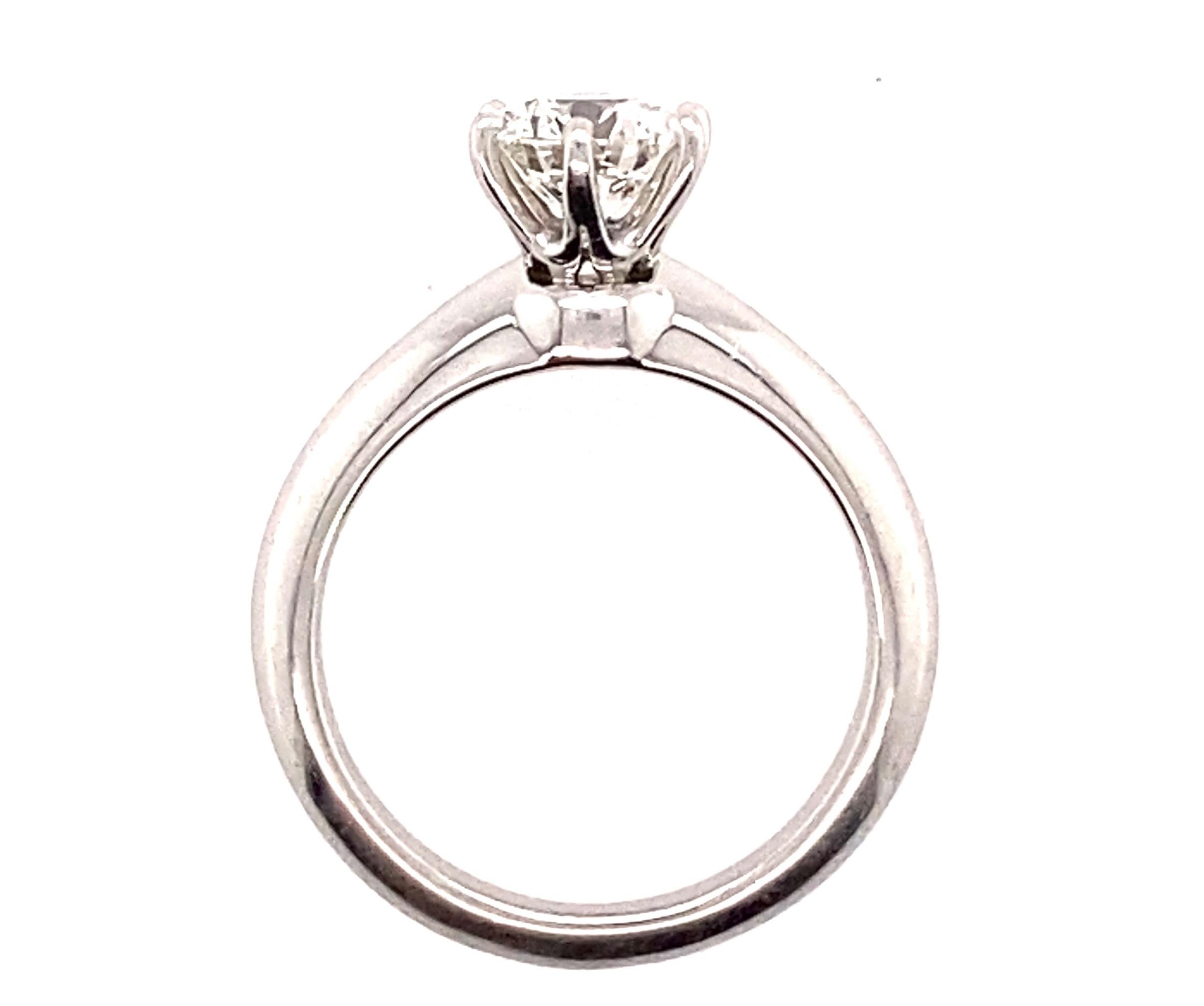 Tiffany & Co Solitaire Diamond Platinum Engagement Ring 1.10ct H-VS2 



Featuring a Stunning Tiffany Certified 1.10ct H-VS2 Genuine Natural Round Brilliant Cut Diamond

MSRP $16,790.00 Tax Included

This Ring Has it All

Great Size, Super Hard to