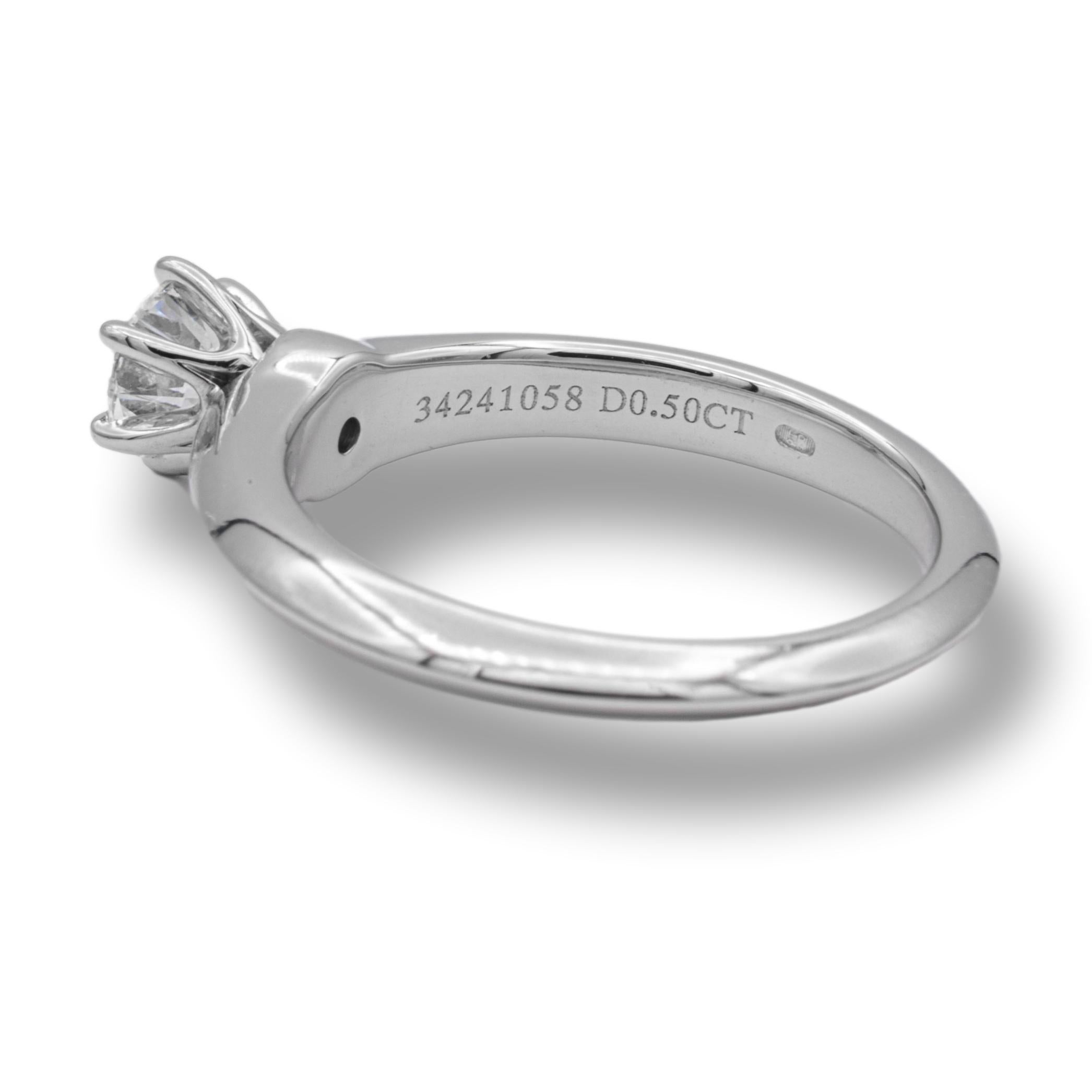 0.5 carat tiffany engagement ring
