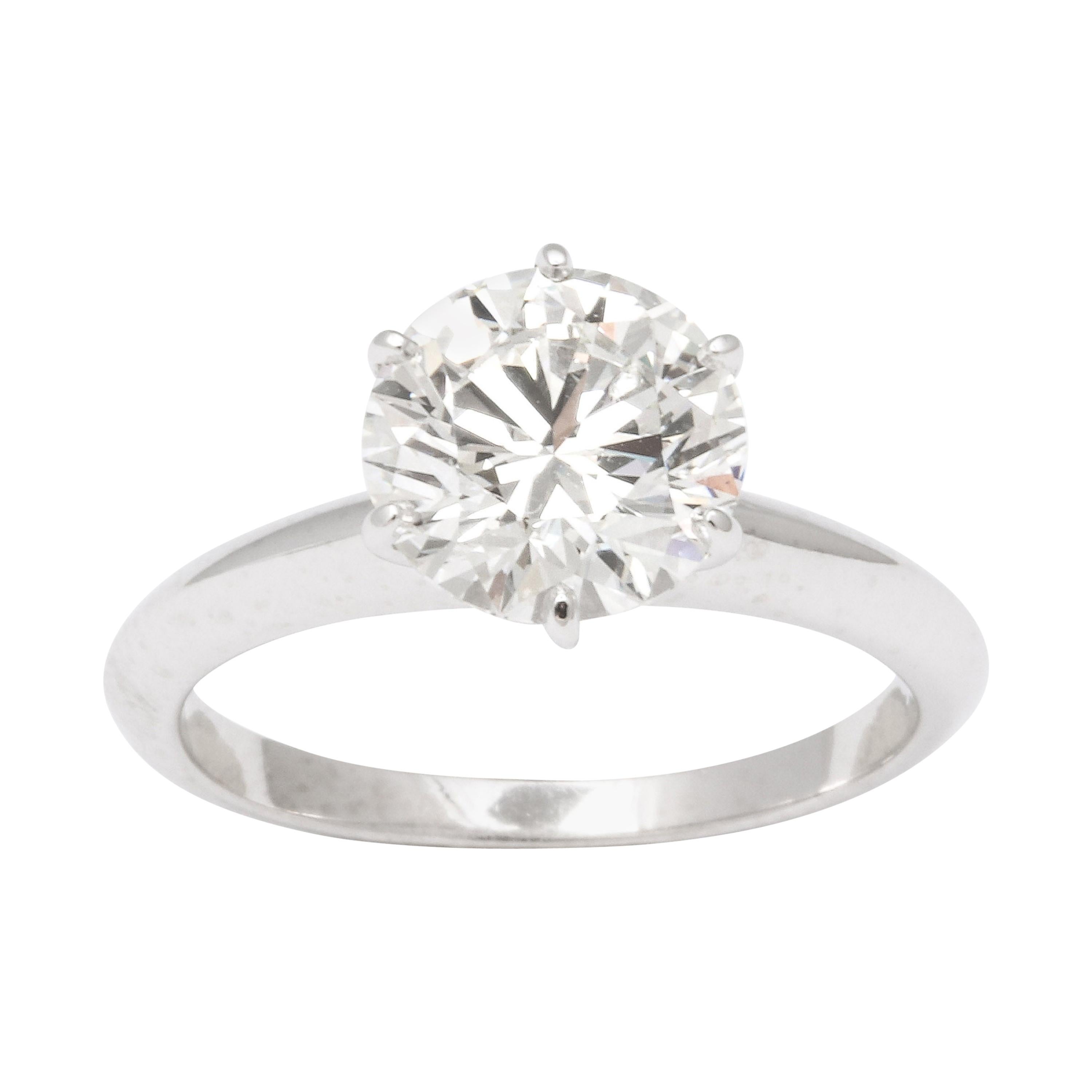 Tiffany & Co. Solitaire Engagement Ring