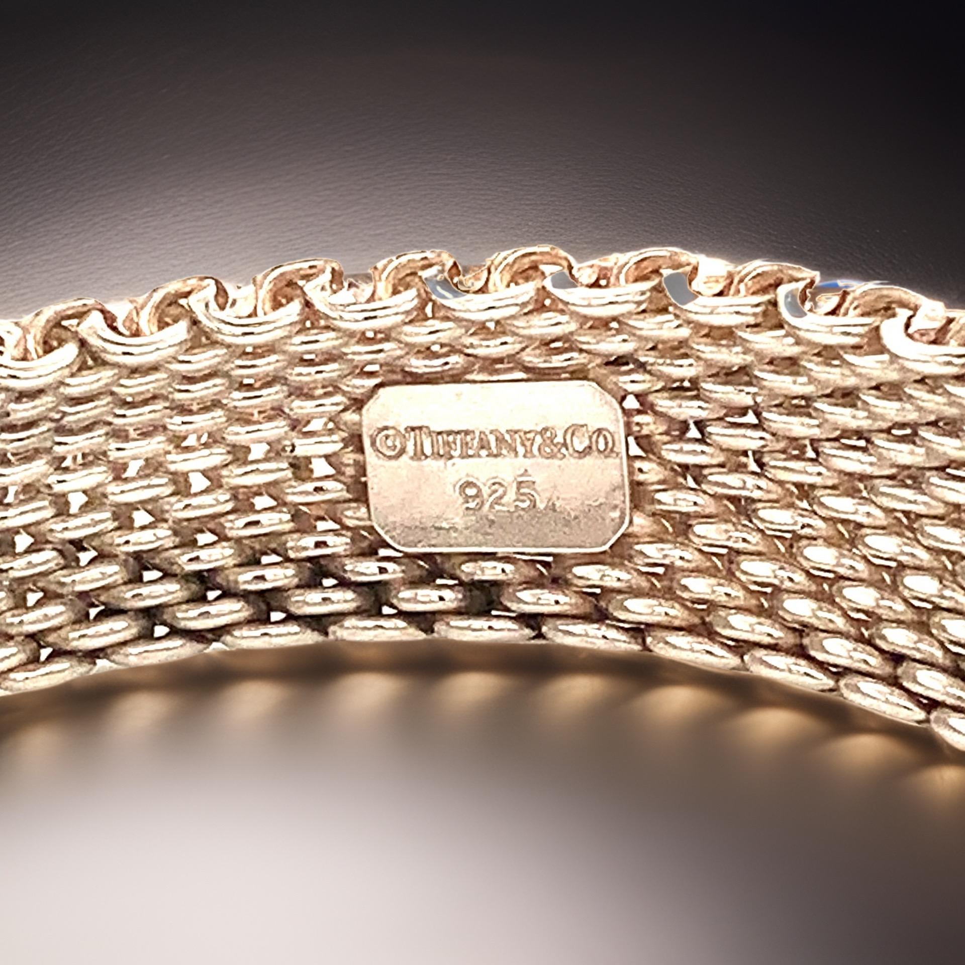 Donna Tiffany & Co. Somerset Bangle M 7.5