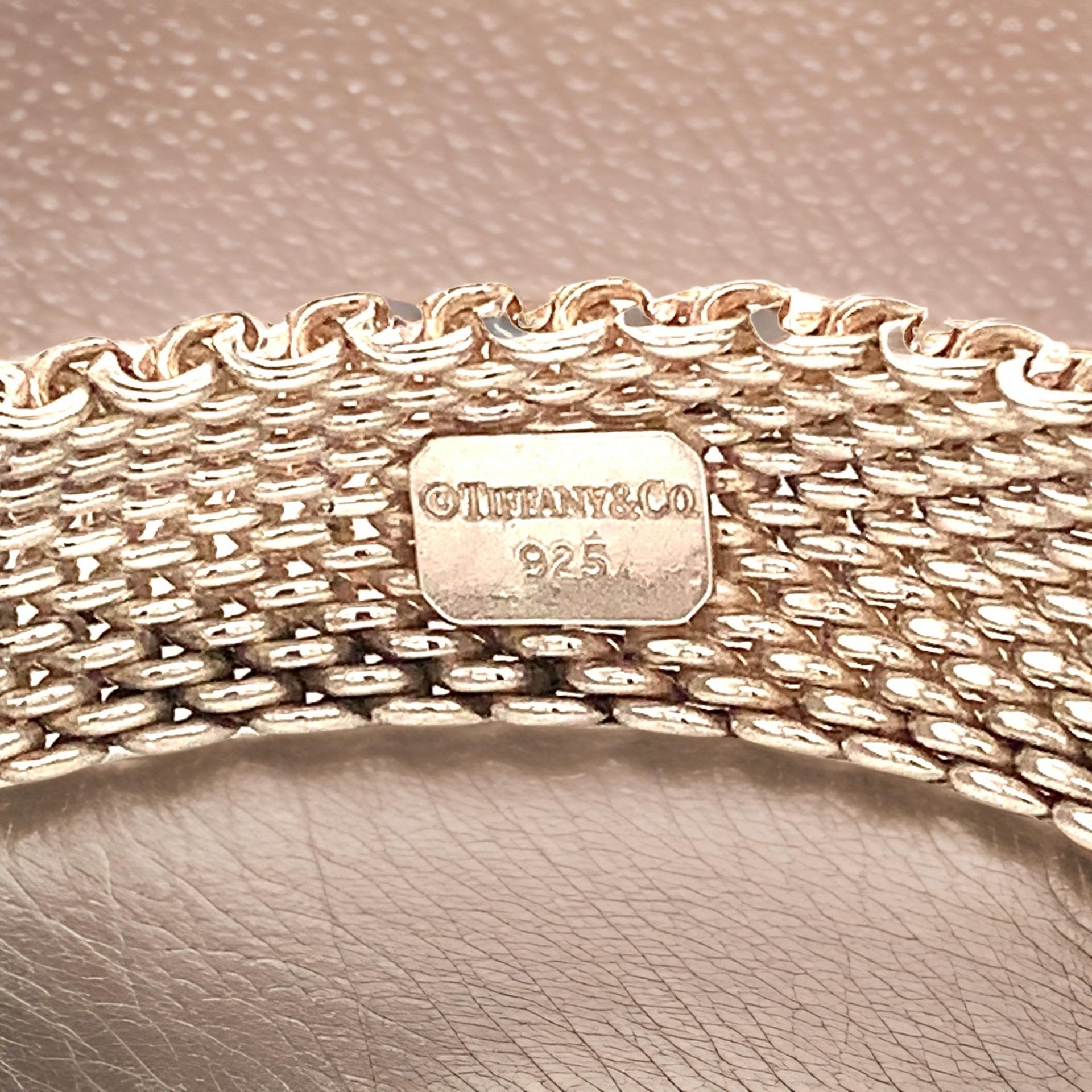 Tiffany & Co. Somerset Bangle M 7.5