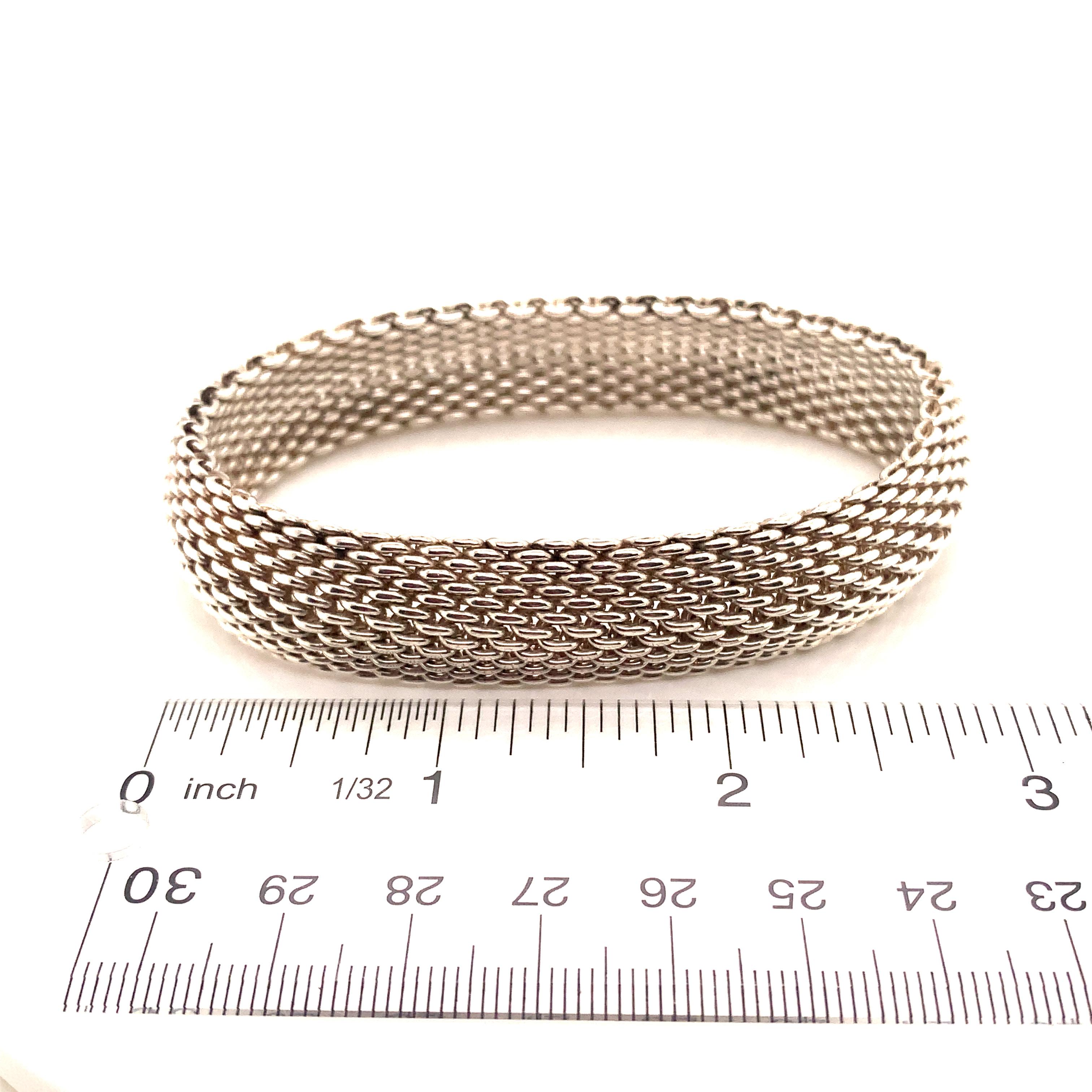 Tiffany & Co. Somerset Bangle M 7.5