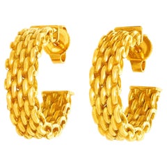 Tiffany & Co. Somerset Hoop Earrings