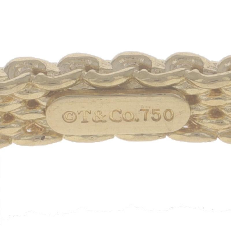 Tiffany & Co. Somerset Mesh Armreif Armband 7 1/4