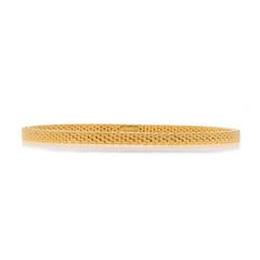 Tiffany & Co. Somerset Mesh Armreif Armband 7 1/4" - Gelbgold 18k Rund