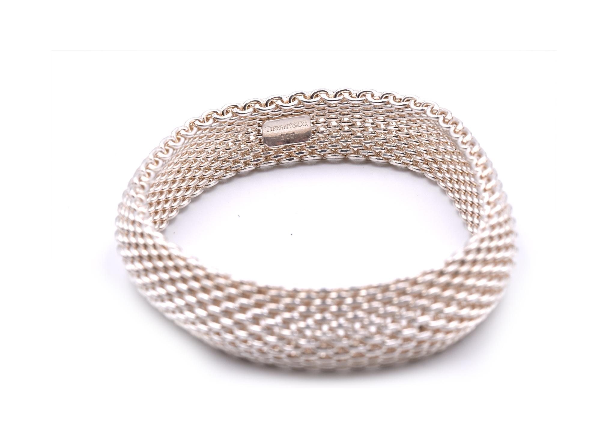 tiffany somerset mesh bracelet