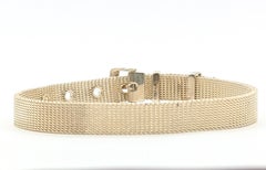 Tiffany & Co. Somerset Mesh Buckle Bracelet in Sterling Silver
