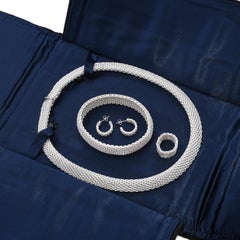 Tiffany & Co. Somerset Mesh Collection Jewelry Set