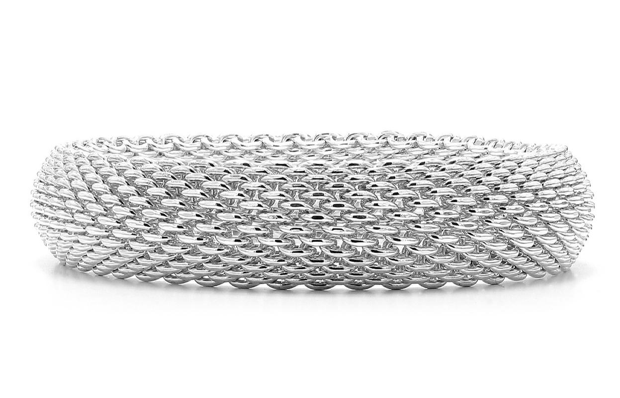 Tiffany & Co. Bracciale Somerset Mesh Bangle in argento Sterling 7,25 pollici


100% autentica Tiffany & Co. Bracciale Somerset Mesh Bangle

Dai un'occhiata alle altre inserzioni per la collana e l'anello coordinati

Argento

Tiffany & Co. Scatola