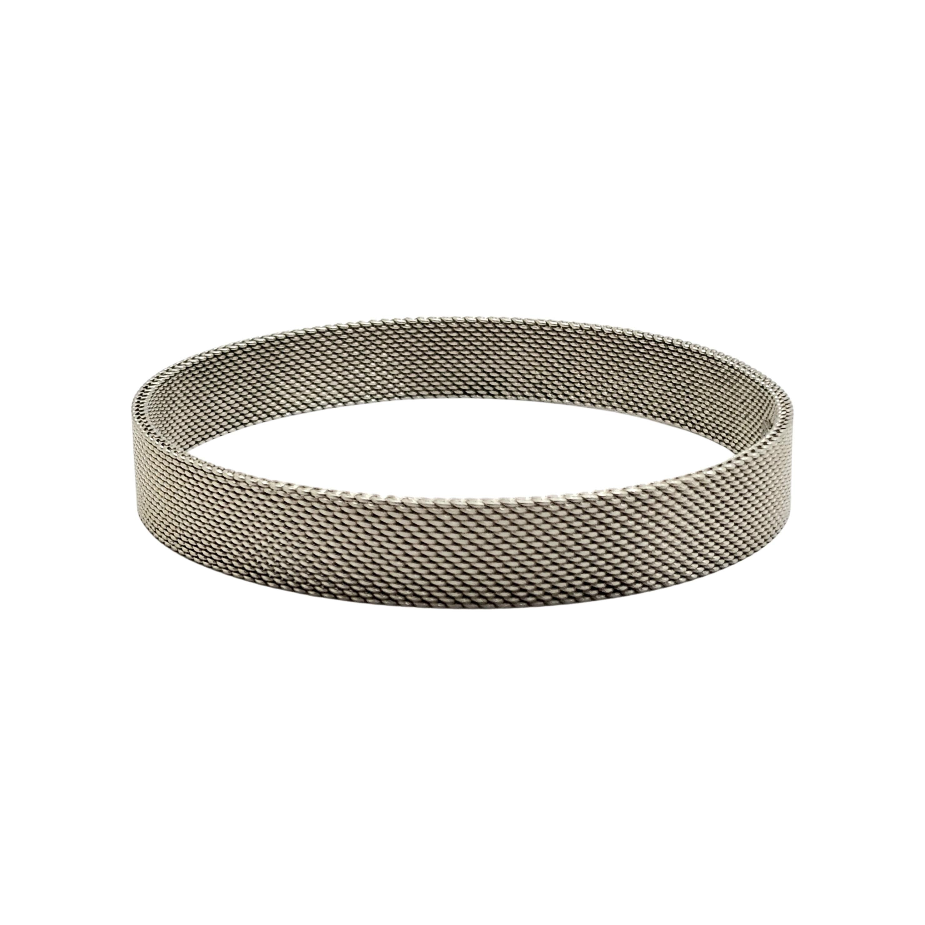 Women's Tiffany & Co Somerset Mesh Rigid Bangle