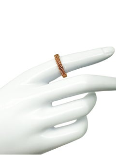 Tiffany & Co. Somerset Narrow Mesh Ring in 18K Rose Gold