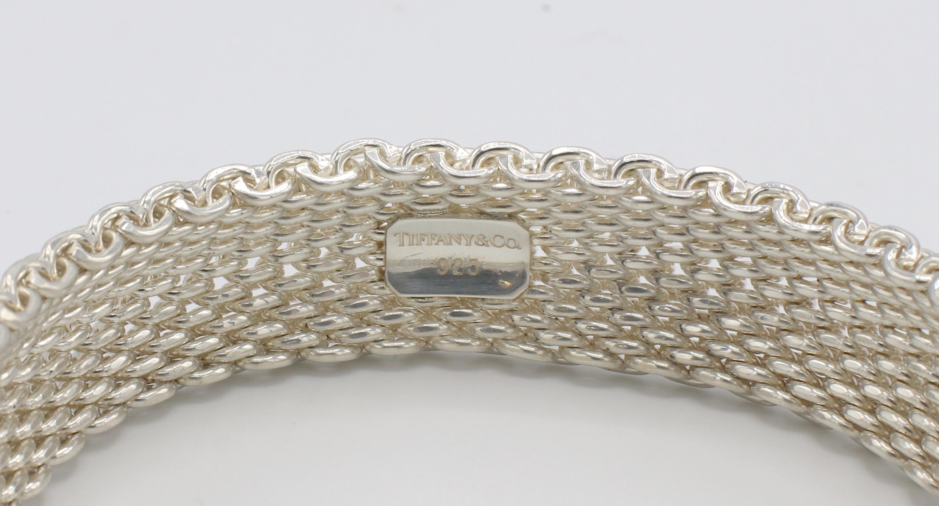 tiffany somerset mesh bracelet