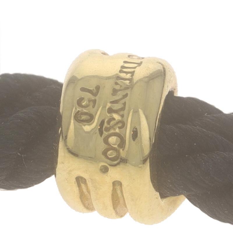 Tiffany & Co. Collana con ciondolo di perle dei mari del sud - Oro giallo 18k regolabile in vendita 2