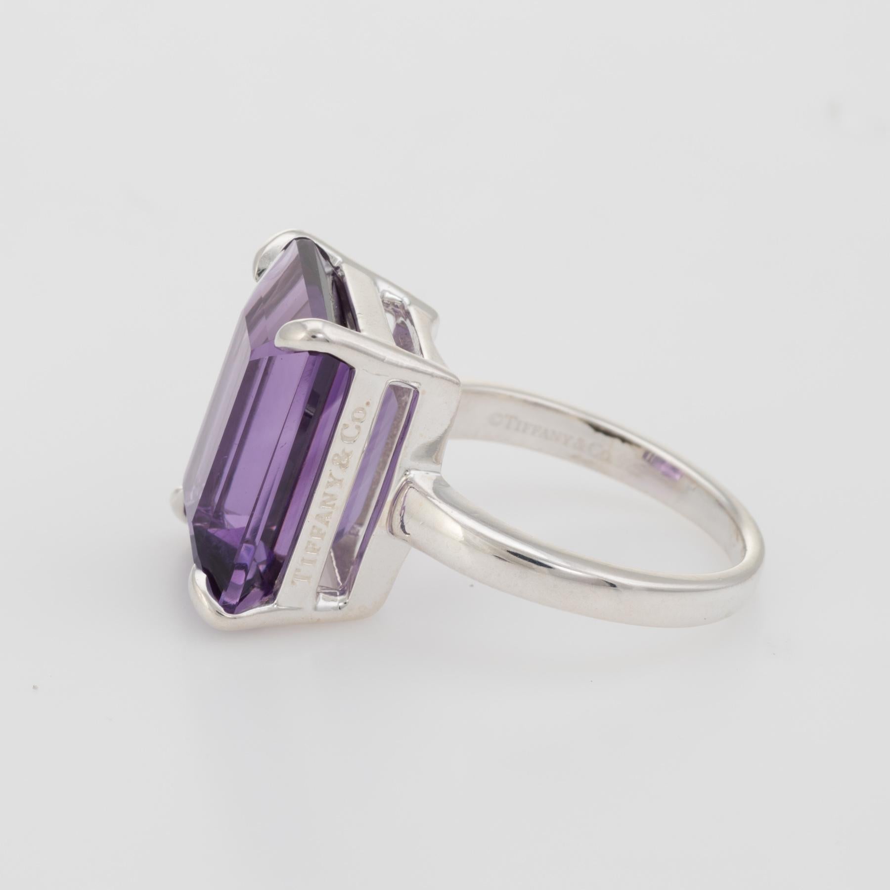 tiffany and co amethyst ring