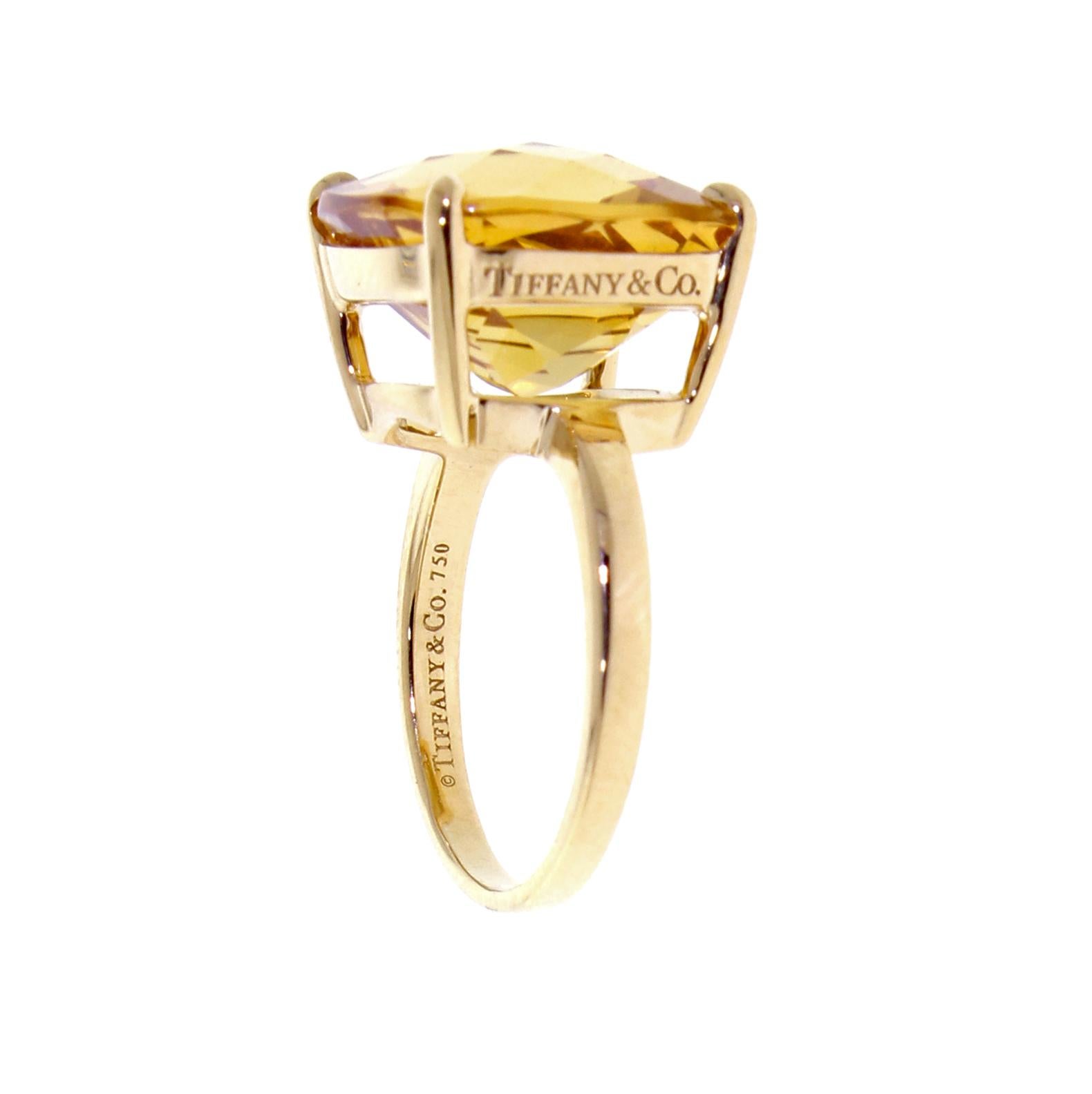 tiffany citrine ring
