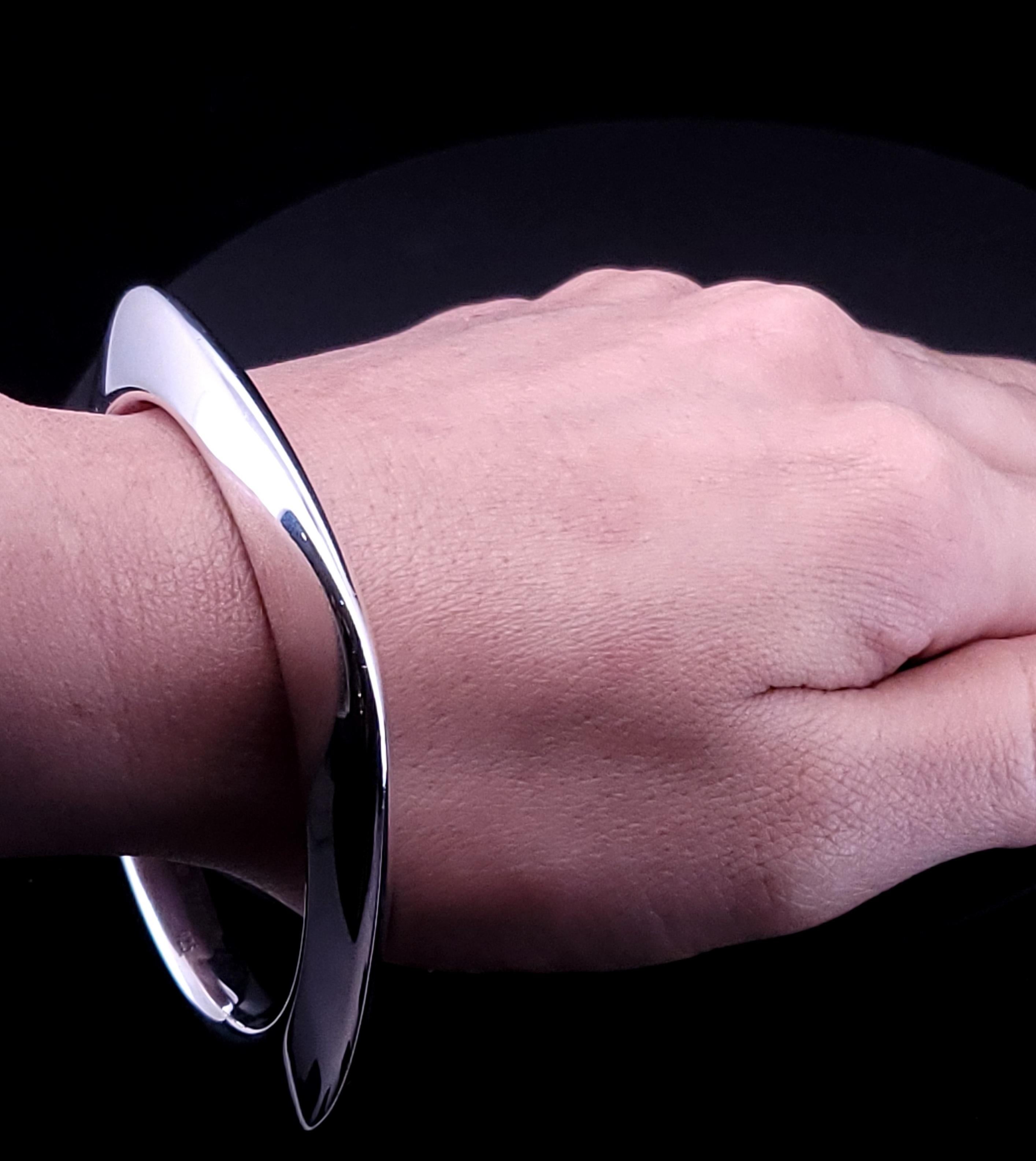 Tiffany & Co Quadratische Armspange Armband Sterling Silber 925 im Zustand „Hervorragend“ im Angebot in New York, NY